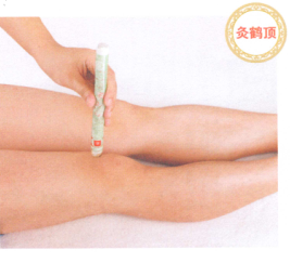 膝关节痛艾灸