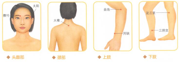 过敏性鼻炎按摩